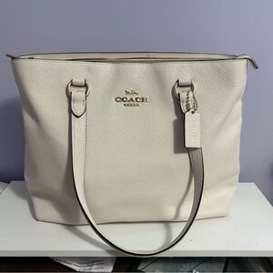 COACH City Tote Bag in White